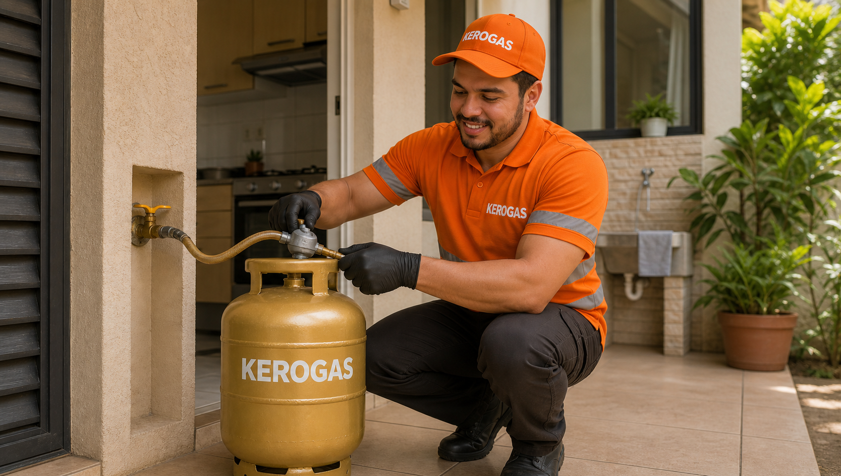 Entrega de gás Kero Gás